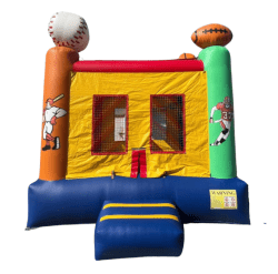 Bounce House w/Hoop- Sports